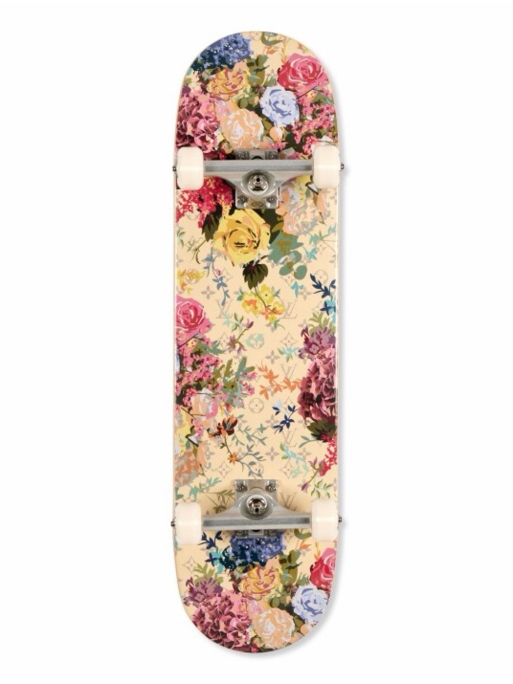 Louis Vuitton Flower Skateboard Multicolor